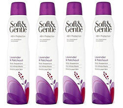 (4 PACK) Soft & Gentle Lavender & Patchouli 48h Anti-perspirant Deodorant x 250ml