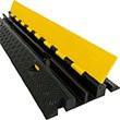 Dual Channel Cable Protector Straight Ramp