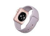 Apple Watch 38mm Aluminum Case Sport with Lavender Band, Rose Gold Body (Certified Refurbished)