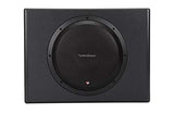 Rockford Fosgate P300-12 12" 300W Sealed Powered Subwoofer Sub Enclosure+Amp Kit