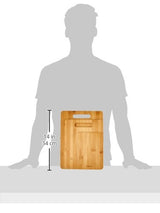 AmazonBasics - Juego de tablas de cortar de bambú (3 unidades)