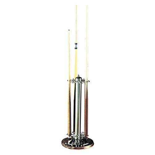 RAM Gameroom Products 24-Inch Pool Cue Holder, Stainless Steel Finish, 24-Inch