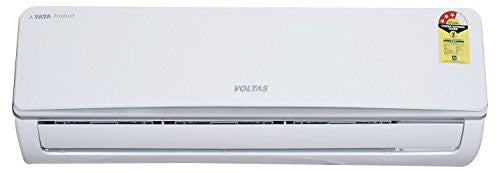 Voltas 183 SY Split AC (1.5 Ton, 3 Star Rating, White, Copper)
