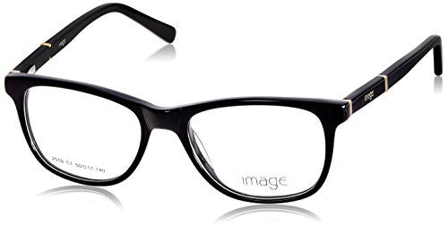 Image Full Rim Eyewear Frame (Shiny Black and Gold ) (IM2559C1FRSG)