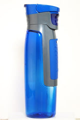 Contigo AUTOSEAL Kangaroo Reusable Water Bottle with Storage Compartment, 24oz, Blue