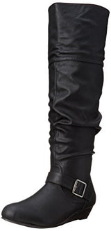 Vybe Lauren Women US 9 Black Knee High Boot
