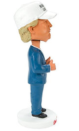 Donald Trump Bobblehead - Make America Great Again - White Hat Version - Limited Edition