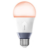 TP-Link Multicolor Smart Wi-Fi LED Bulb, Dimmable, Tunable White, No Hub Required, 60W Equivalent, Works with Amazon Alexa, 1-Pack (LB130)