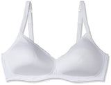 Amante Padded Non-wired Cotton T-shirt Bra (BFCV32White38D_White_38D)