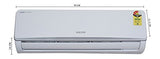 Voltas 183 SY Split AC (1.5 Ton, 3 Star Rating, White, Copper)