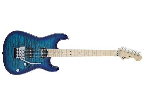 Charvel Pro-Mod San Dimas Style 1 HH FR QM - Chlorine Burst