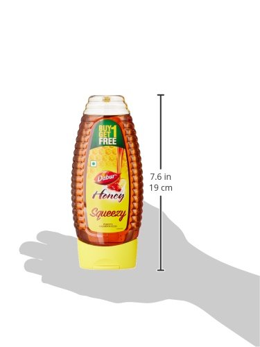 Dabur 100% Pure Honey, 400g Squezee Pack (Rupees 35 Off)
