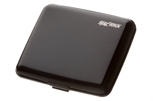 SHARKK&reg; LARGE Aluminum Wallet Credit Card Holder With RFID Protection - Fits Bills
