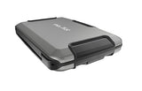 Sharkk RFID Protected Aluminum Wallet with Cash Band Rugged Waterproof Wallet