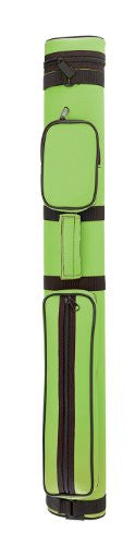 Pro Series PR22V Leatherette Pool Cue Case, Lime Green