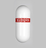 3G-BURN Extreme Fat Burner for Rapid Weight Loss - Pharmaceutical Grade Thermogenic Diet Pills Made with Garcinia Cambogia, Green Coffee, Forskolin and Green Tea. 120 Capsules.
