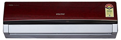 Voltas 185 EY R Split AC (1.5 Ton, 5 Star Rating, Wine Red, Aluminium)