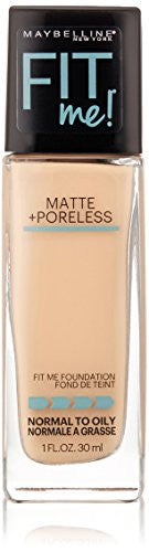 Maybelline New York Fit Me Foundation, 115 Ivory, 30ml