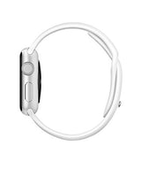 Apple Watch Sport 42mm Silver Aluminum Case with White Band (Certified Refurbished)