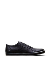 Kenneth Cole New York Men's Brand Wagon Black Leather Sneaker 9 M US