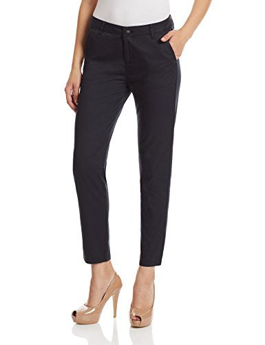 United Colors of Benetton Women's Slim Pants (16A4TW7E8020I10028_Black)