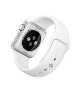 Apple Watch Sport 42mm Silver Aluminum Case with White Band (Certified Refurbished)