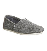 Toms Women's Classic Grey Marl Casual Shoe 8 Women US