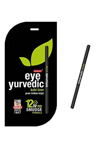 K-Veda Eyeurvedic Kohl Liner - Pure Indian Kajal - Black, Kajal Pencil, Kajal Liner