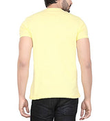 LUCfashion Men's Exclusive Premium Fashionable Cotton Half Sleeve V-neck T-shirt