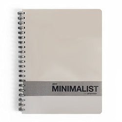 Action Publishing 2017 Minimalist Day Planner, Large (11 X 8.5-Inches)