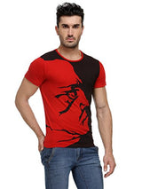 Teesort Men's Cotton Graphic T-Shirt