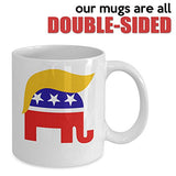 MuggieTreasures Ceramic Coffee Mug, 16 oz - White