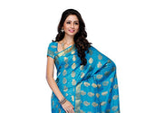 Mimosa Women'S Tussar Silk Saree With Blouse,Color:Ananda(3188-104-TUS-AND)
