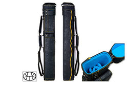 Delta 3x6 Hustler 3B6S Pool Cue Case (Several Colors Available) (Yellow)