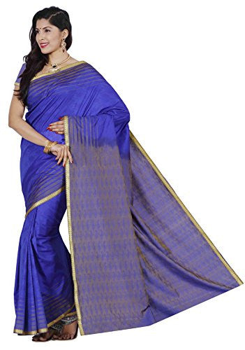 RRs kanchipuram Art silk Powerloom Saree (RR-PSE001-VIOLET)
