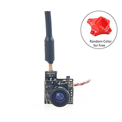 Crazepony FPV Micro AIO Camera 5.8G 40CH 25mW Transmitter with Y Splitter for FPV Drone like Blade Inductrix etc