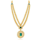 Sukkhi Exquitely Gold Plated AD Necklace Set for Women