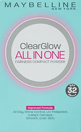 Maybelline Clear Glow Fairness Compact SPF 32PA+++ , 9gm