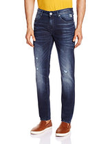 Pepe Jeans Men's Hatch PM201759G854 Relaxed Fit Jeans (8903872719587_NEL-HT_30_Dark Worn)