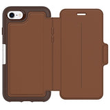 OtterBox STRADA SERIES Case for iPhone 7 (ONLY) - Frustration Free Packaging - BURNT SADDLE (BURNT SADDLE/CHAPSHAIR LEATHER)