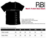 P&B Make America Great Again Trump 2016 Men's T-shirt, M, Black