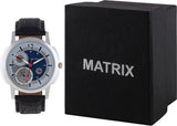 MATRIX Analog Multi Color Chrono Look Men's Watch-WCH-CH9-BLU