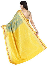 RRs Women's kanchipuram Art silk Saree handloom saree ( MPRP001 ANANDA GOLD )