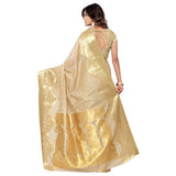Varkala Silk Sarees Women's Khadi Silk Saree(MC1001CM_Cream)