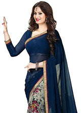 Trendz Women's Georgette Saree (TZ_Royel_Aayesha)