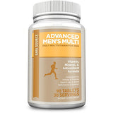 Gaia Source - Advanced Men's Multi - Daily Multi-Vitamin For Men - 90 Count - 30 Day Supply
