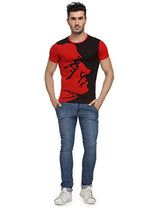 Teesort Men's Cotton Graphic T-Shirt