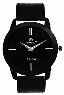Adamo Analogue Black Dial Men's Watch AD64NL02