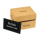 Relish Analog Round Casual Wear Black White Dial Watches for Men - RELISH-454