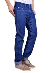 Studio Nexx Men's Denim Regular Fit Jeans (Dark Blue, Size - 32)